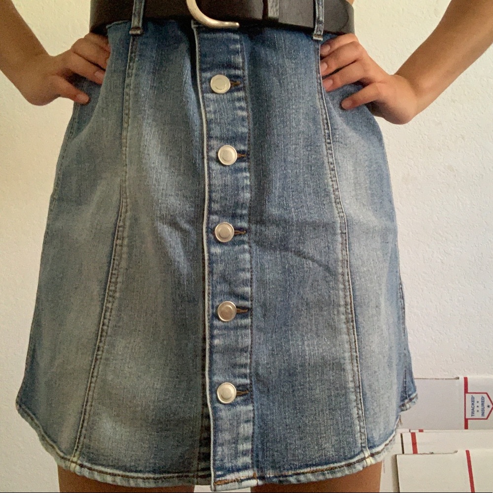 denim skirt
